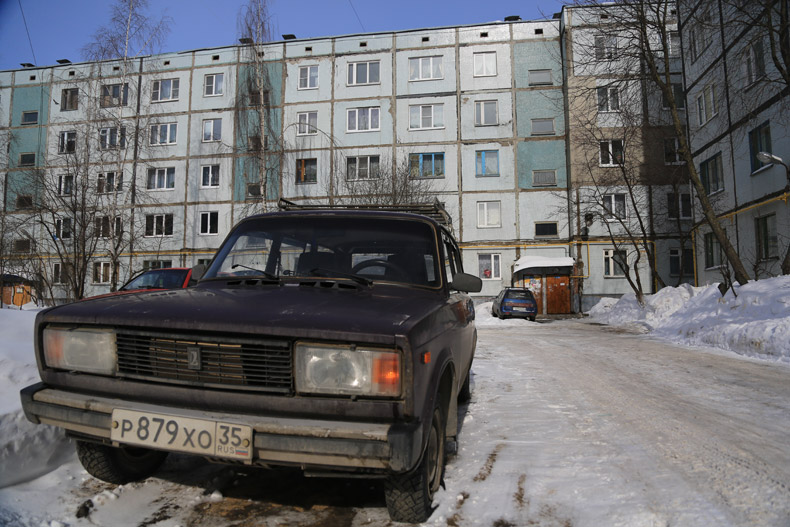Soviet Apartment from the&nbsp;Outside